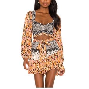 Free People Printed Naomi Set